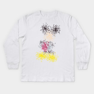 Dot Mickey Kids Long Sleeve T-Shirt